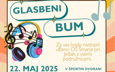 Vabilo na Glasbeni BUM
